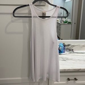 White free people tank